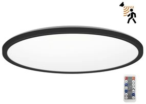 LED fürdőszobai lámpa NIVERA LED/32W/230V IP54 42 cm fekete + távirányító