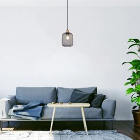 Rabalux 3131 - Csillár zsinóron GRENDEL 1xE27/60W/230V