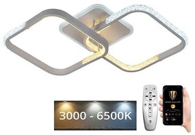 NEDES LED állítható mennyezeti lámpa LED/55W/230V 3000-6500K + távirányító ND3360