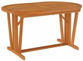 tömör eukaliptuszfa kerti asztal 200 x 100 x 75 cm