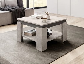 Dohányzóasztal Világos ATELIER/ANTRACIT Színben