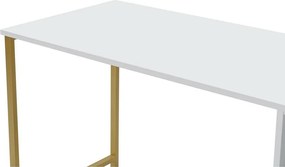 Twin White and Gold íróasztal