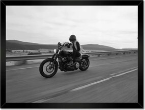 Poszterek keretben 40x30 Harley Davidson Motorkerékpár