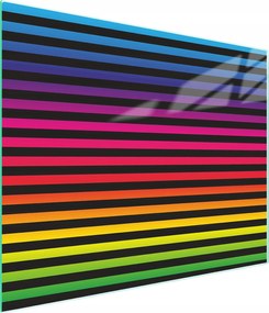 Üveg Vágódeszka 52x30 Színes Edzett Üveg