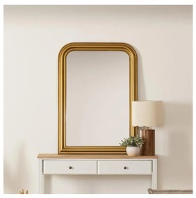 Atmosphera - Fali tükör ADELE 104x74 cm fenyő/arany