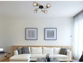 Globo 54113-4D - Felületre szerelhető csillár LALLY 4xE27/40W/230V