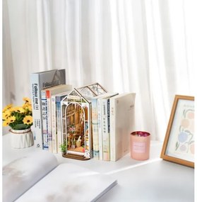 RoboTime - LED Könyvtámasz Kert ház 3D puzzle 2xAAA