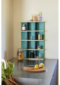 Türkiz többszintes fali polc 45 cm Galaxy – Hübsch