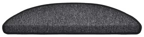 20 db antracitszürke lépcsőszőnyeg 56 x 17 x 3 cm