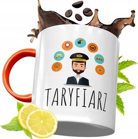 Narancssárga Bögre Taxisofőrnek Ajándék fényképes nyomattal