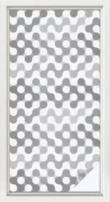 Tejfólia Ablakra Védelem és Adatvédelem Hullámgeometria 50x100 cm