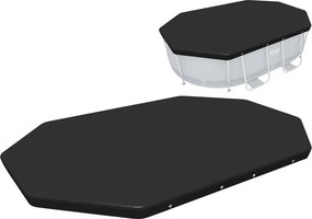 Fedő ovális vázas medencéhez 300 x 200 x 84 cm Bestway 58424