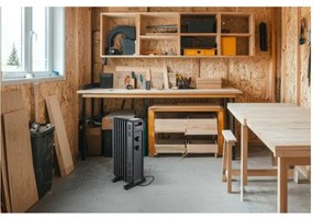 Sencor - 7 bordás olajradiátor 600/900/1500W/230V fekete