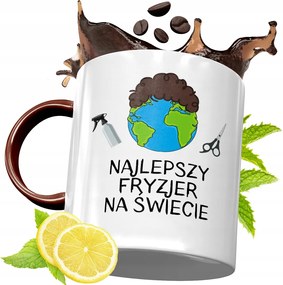 Bordó Bögre Fodrásznak Születésnapi Ajándék fényképes nyomtatással