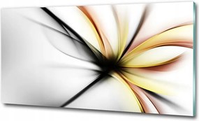 Fotó üvegkép Absztrakt virág 100x70