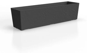 Gardenico Florence Stone antracit ültetőláda, 75 cm, 75 cm