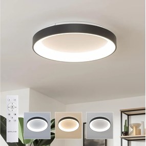 Brilagi - Dimmelhető LED mennyezeti lámpa FALCON II LED/99W/230V, átm. 60 cm, fekete +távirányító
