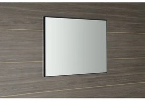 Sapho - AROWANA keretes tükör 60x80 cm matt fekete