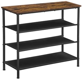 Barna MDF Cipős Szekrény. ABO-E1035 OLW