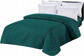 Steppelt Ágytakaró Kétoldalas 200x220 Sötét Türkiz Petrol