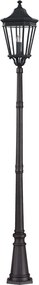 Feiss COTSWOLD LANE FE-COTSLN5-L-BK Utcai lámpa 3x60W/E14 IP44