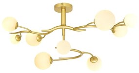 Brilagi - LED Felületre szerelhető csillár MISTEL 9xG9/3W/230V arany/fehér