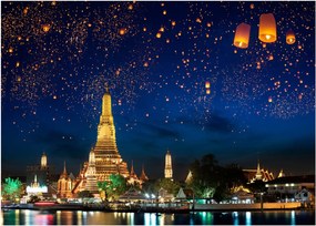Kép - A boldogság lámpásai, Bangkok (70x50 cm)
