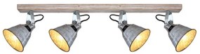 Globo 15366Z-4 - Spotlámpa GÜNTHER 4xE27/60W/230V