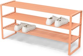 Lazacszínű acél cipőtartó 100x48,5x29 cm Rex – Spinder Design