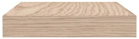 2 db szerelt fa függőpolc 60 x 23,5 x 4 cm