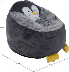 Babzsák pingvin, szürke, PINGO