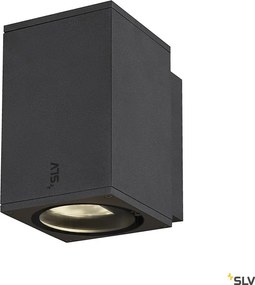 SLV ENOLA SQUARE 1003417 Fali lámpa 1x11W/LED 3000/4000K 980LM IP65