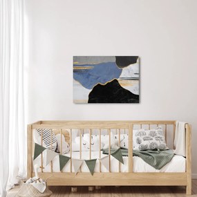 Kép - Texturált formák (70x50 cm)