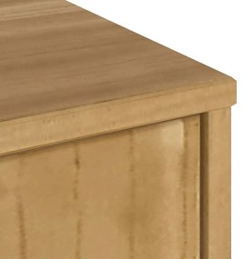 ODDA tömörfa fenyőfa TV szekrény 79x24x40 cm