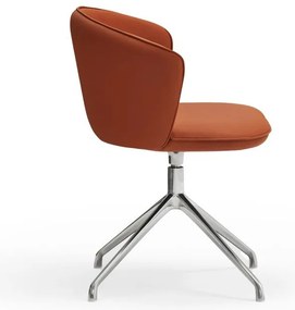 Narancssárga kárpitozott étkezőfotel szett 2 db-os Add – Teulat