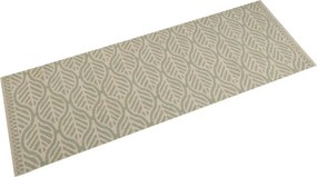 vidaXL mosható levélmintás bársony konyhaszőnyeg 45 x 150 cm