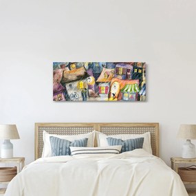 Kép - esős este (120x50 cm)