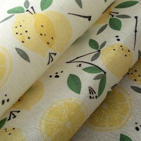 Dekorációs futópad vízálló Luna 40x140 Eurofirany sárga citrom zöld