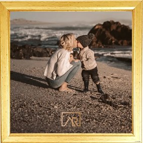 Arany kĂ©pkeret 10x10 Aura, nĂ©gyzet alakĂș, loft