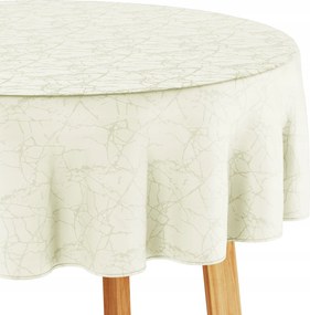 Abrosz foltálló Filumi Krémszínű 150x150 Kerek