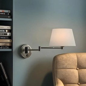 RENDL AVENIDA fali lámpa matt nikkel 230V LED E27 11W