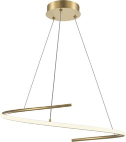 Maytoni modern függeszték curve fehér sárgaréz mymod242pl-l33bsk
