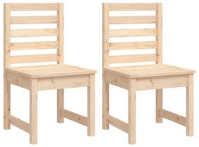 4 részes tömör fenyőfa kerti étkezőgarnitúra