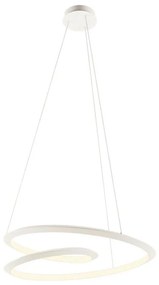 Redo 01-3376 - LED dimmelhető csillár kábelen STORM LED/60W/230V átm. 80 cm fehér