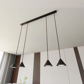 Emibig modern függeszték elit fekete arany emi1330/4