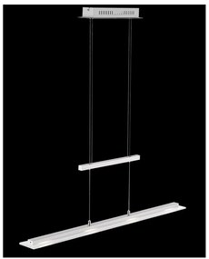 Ezüstszínű fém LED dimmelhető függőlámpa Tenso – Fischer &amp; Honsel