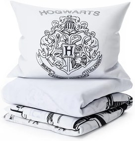 Világító ágynemű HARRY POTTER VISION fehér Ágyneműhuzat mérete: 70 x 90 cm | 140 x 200 cm