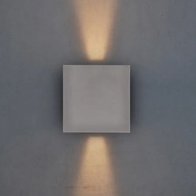 Brilagi - LED Kültéri fali lámpa CUBE LED/6W/230V szürke IP54