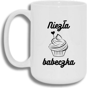 Bögre Fehér Nagy 440ml Ajándék Vicces Szép Muffin