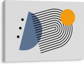 Kép - Minimalista absztrakció N⁰2 (70x50 cm)